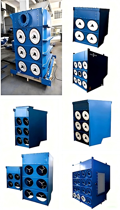 DTF斜插式濾筒除塵器